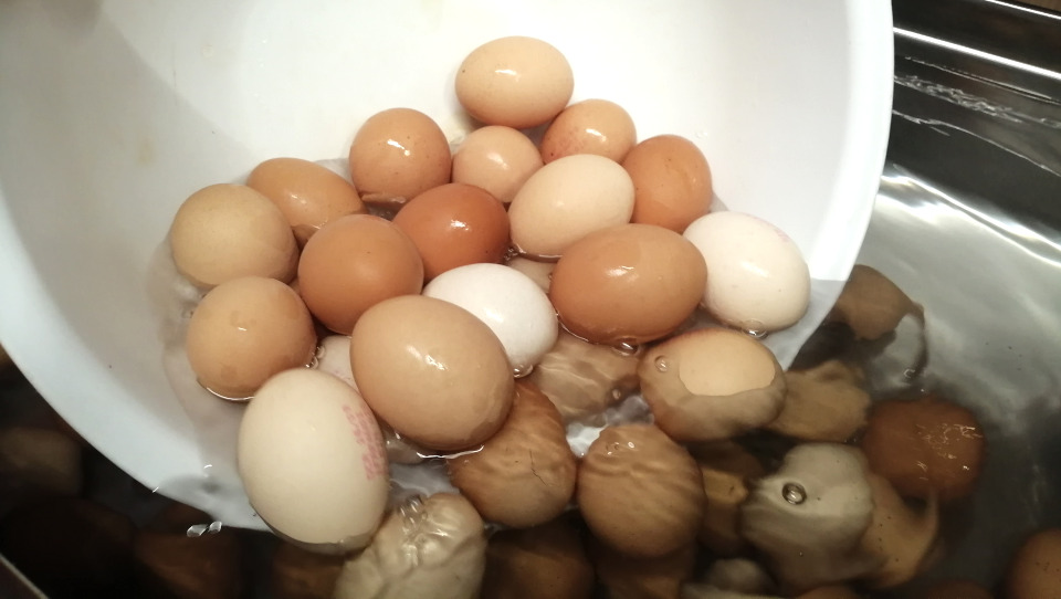 Mise en place cuisson œufs coque grosse quantités avec thermoplongeur SWID