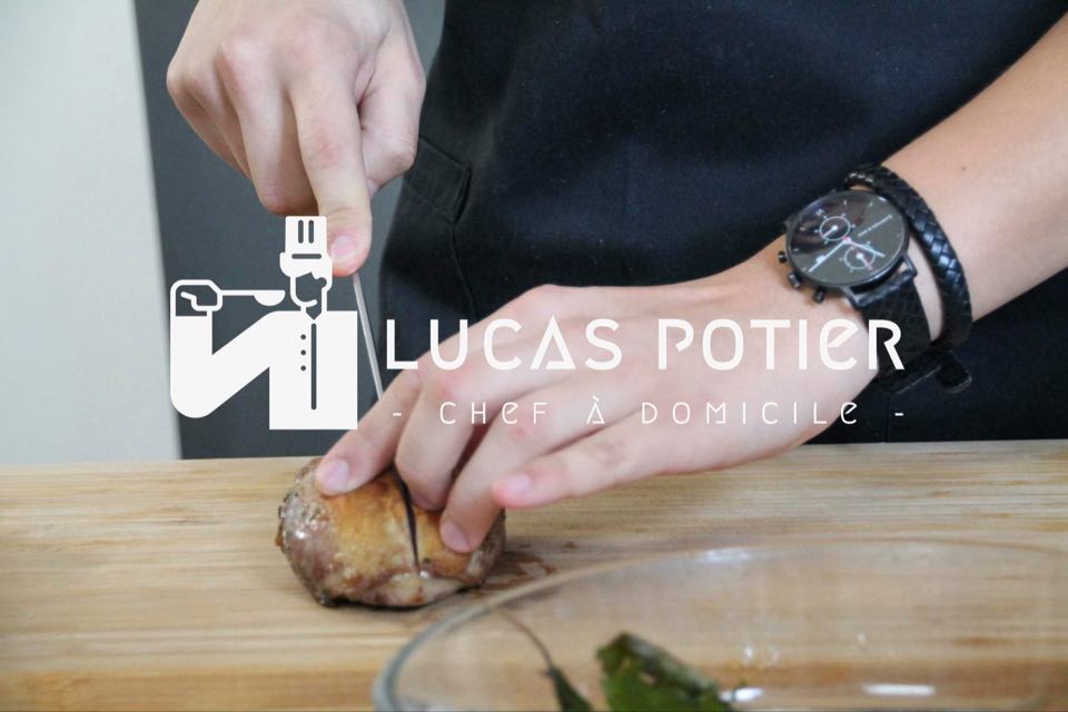 Chef à domicile Lucas Potier gagant tirage au sort livre cuisson sous vide